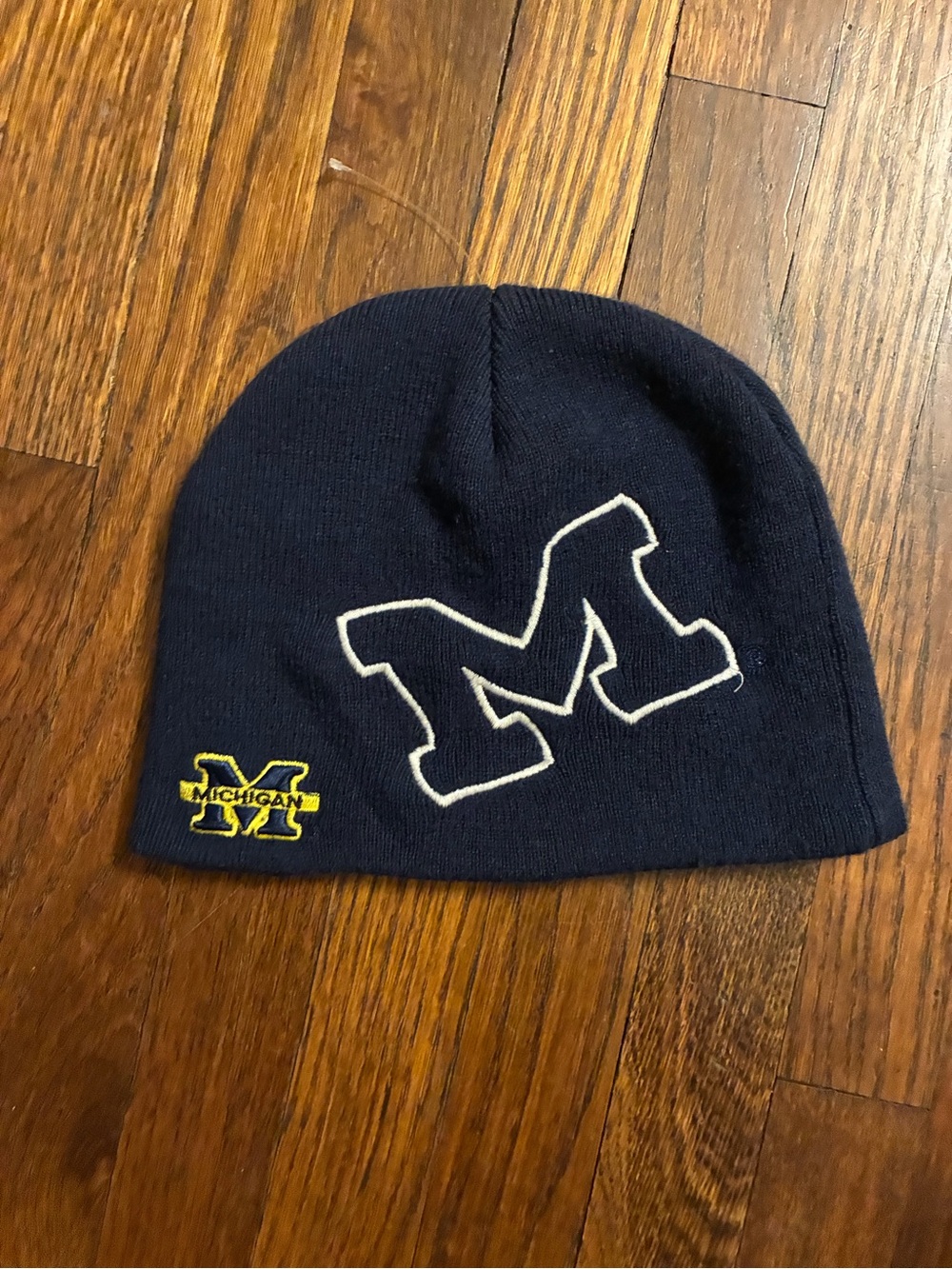 Michigan state wolverines beanie one size